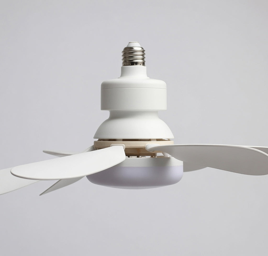LED 40W ceiling fan light E27 with remote control for dimming, suitable for living room, study, household use, 85-265V