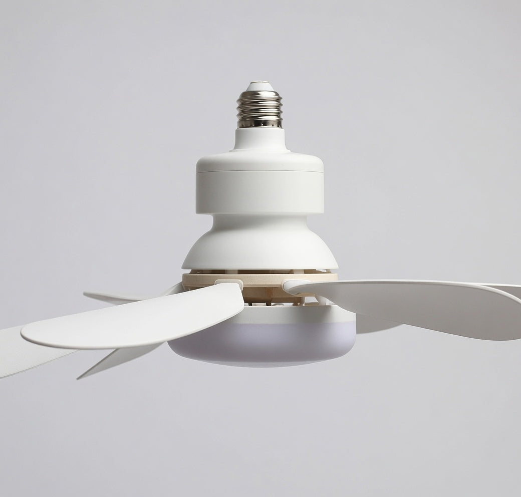 LED 40W ceiling fan light E27 with remote control for dimming, suitable for living room, study, household use, 85-265V